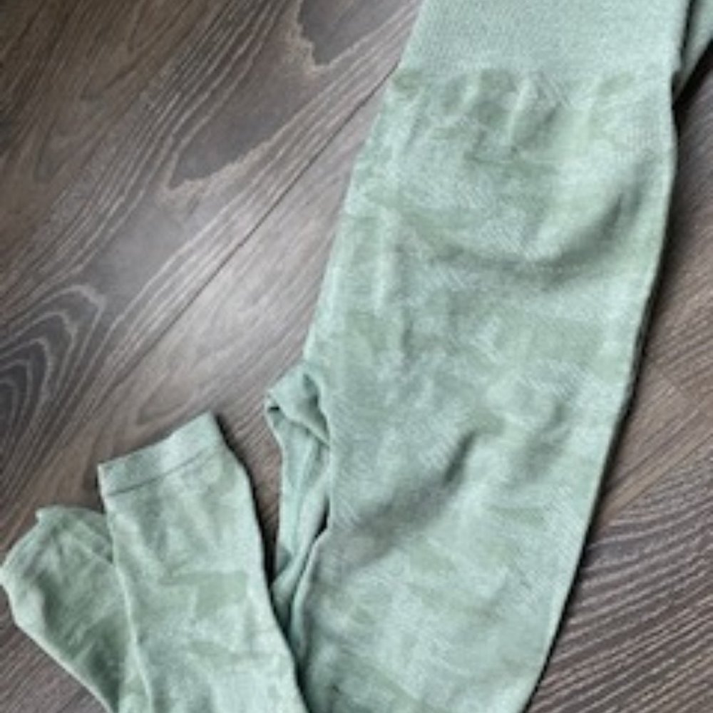 Light Camo Green Leggings